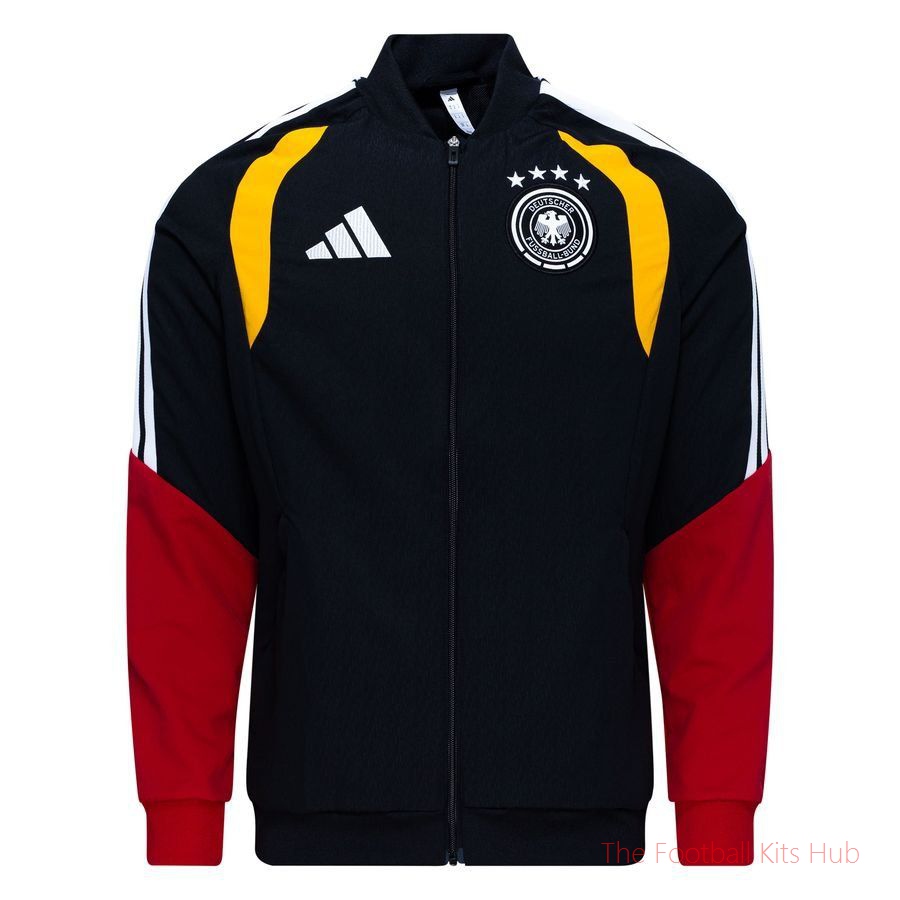 [LK] Germany Training Jacket Tiro 26 Presentation World Cup 2026 - Black