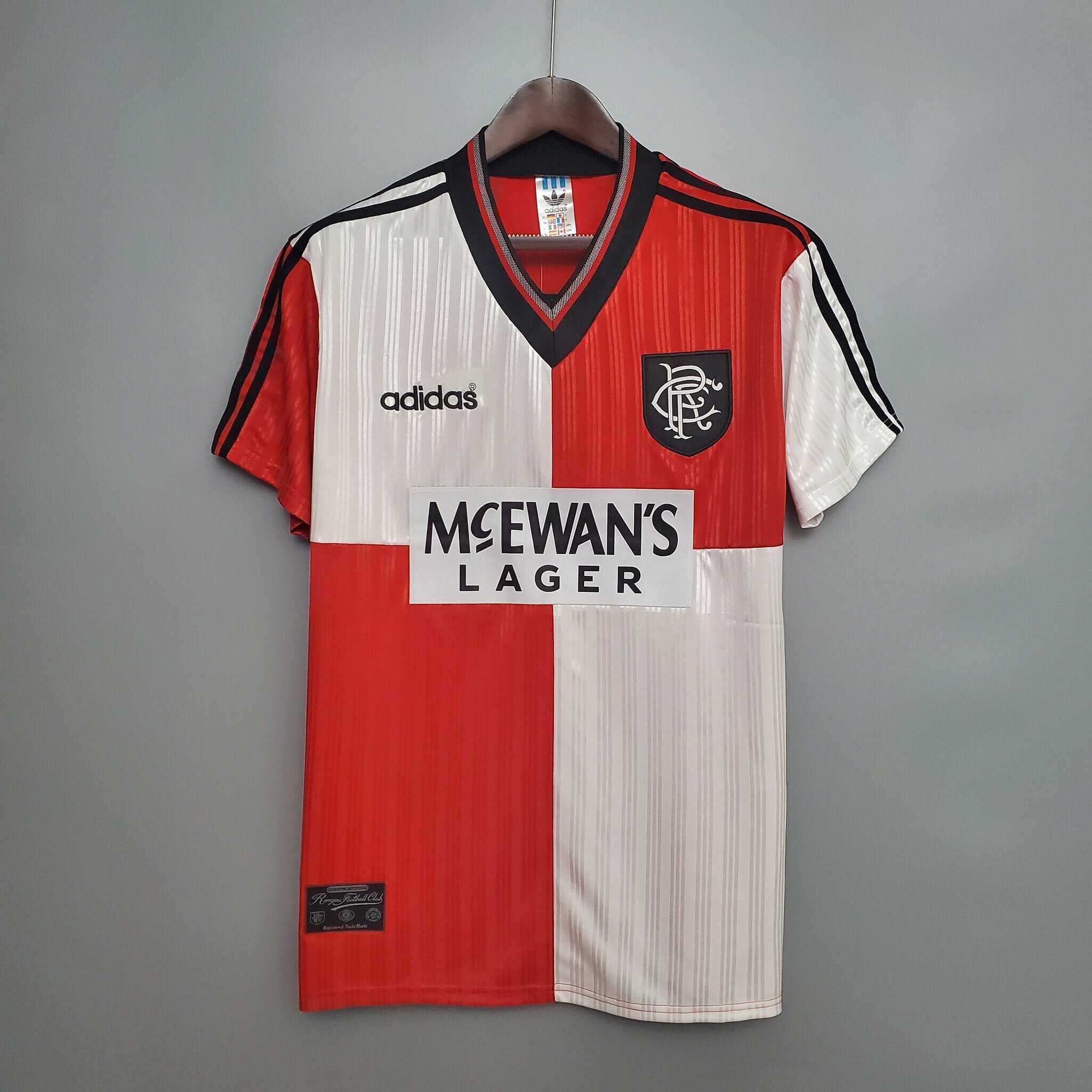 Cheap 1995-1996 Rangers away retro kit