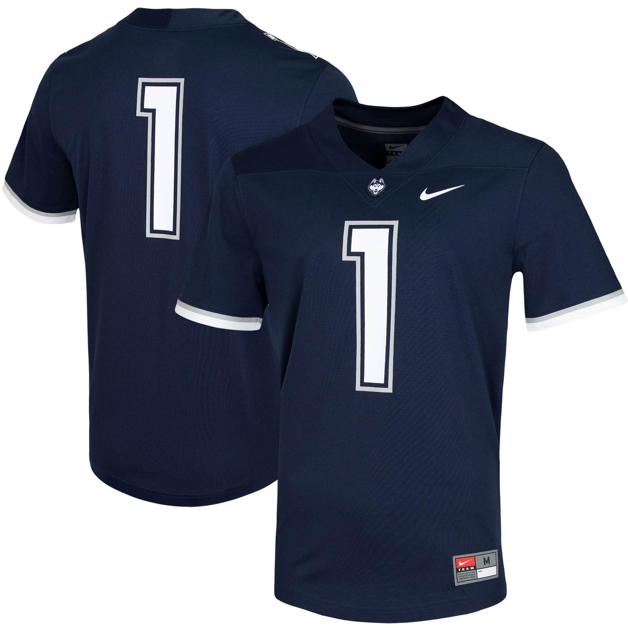 [NJP] UConn Huskies Untouchable Game Jersey - Navy