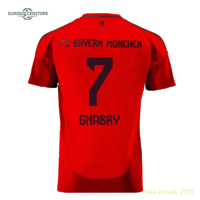 2024-2025 Football Team Kids Non-toxic Gnabry Jersey Aeroready
