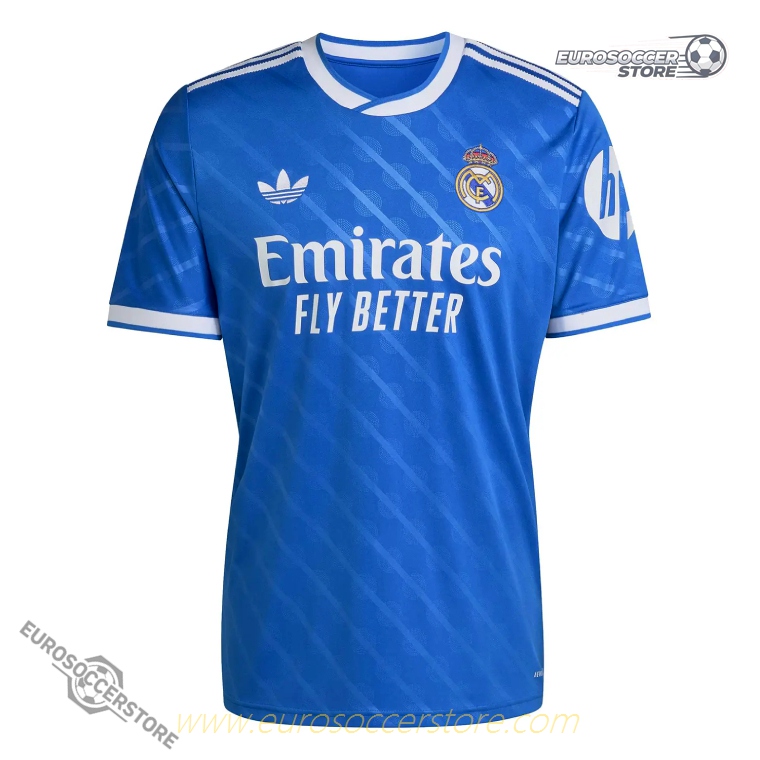 Real Madrid's Third Jersey for the 25-26 season, featuring VALVERDE with the number 8.