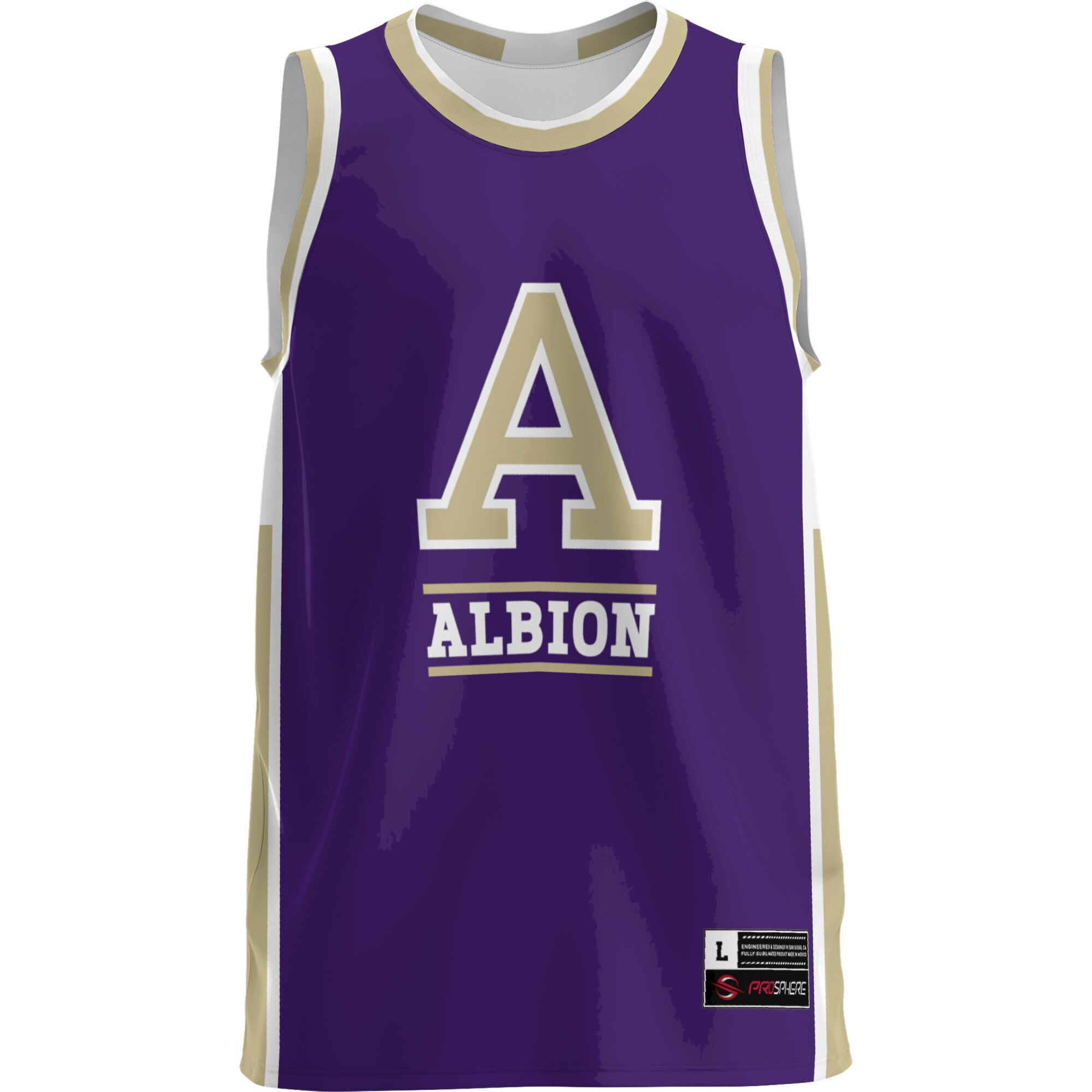 [DDG] Albion Britons GameDay Greats Lightweight Basketball Jersey - Purple