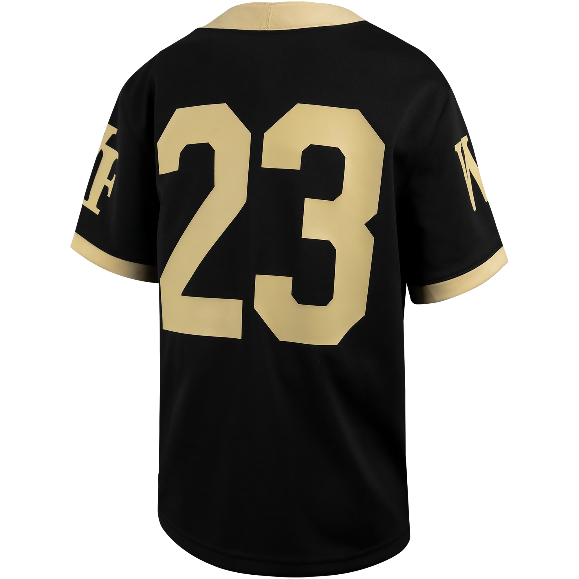 [NJP] Wake Forest Demon Deacons Youth Untouchable Replica Game Jersey - Black