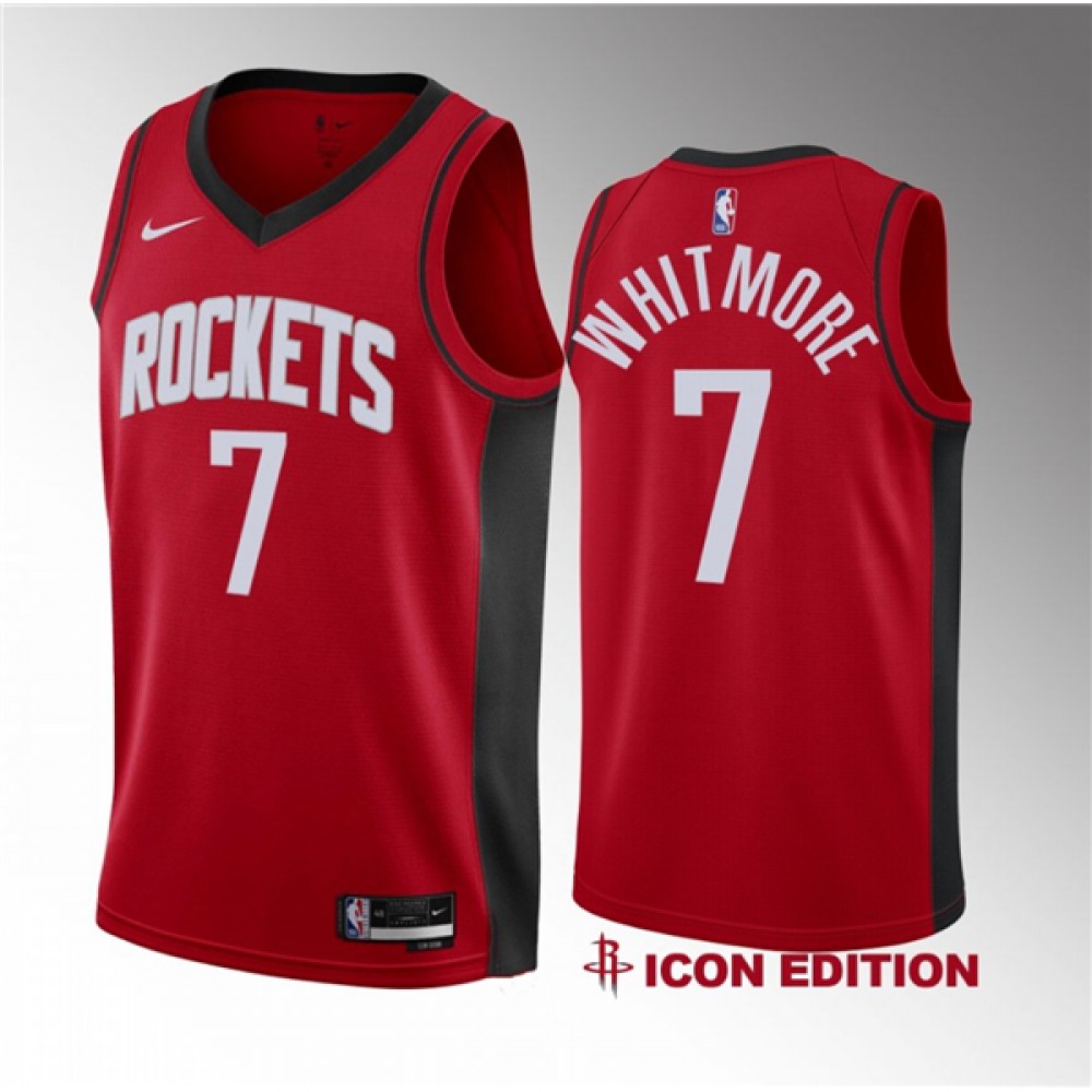 High-Quality Houston Rockets 7 Jersey Red - Fan Favorite
