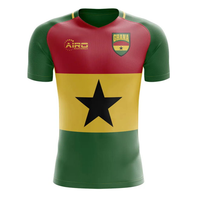 Ghana Flag Shirt 2025-2026 edition (Adult