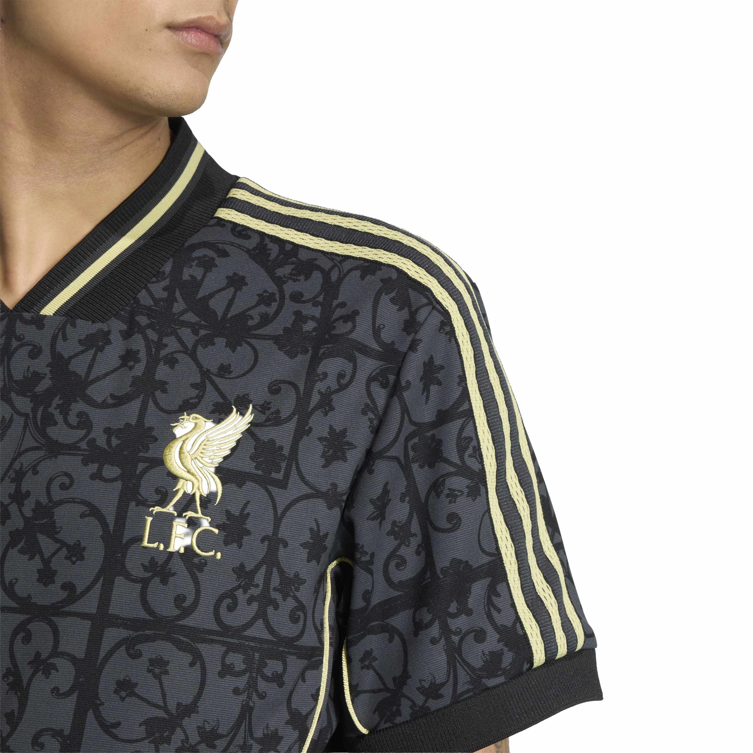 [SJH] Liverpool Unisex Lifestyler Fashion Jersey - Gray