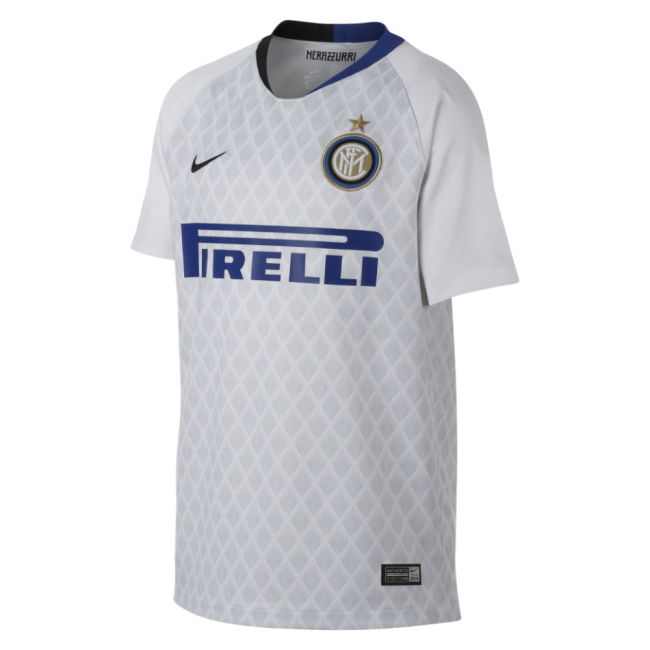 Inter Milan Soccer Club Sophisticated Away Football Shirt (Kids)