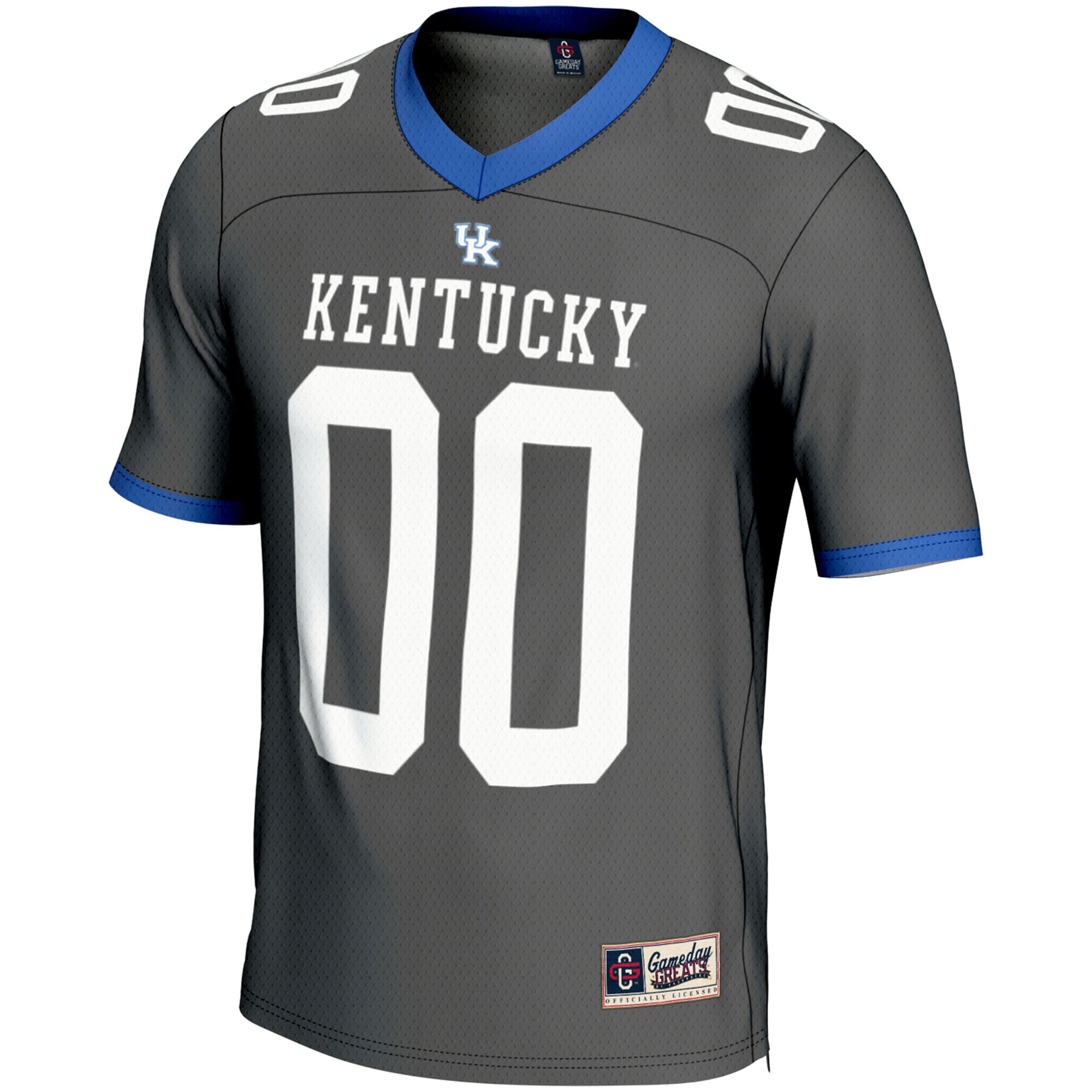 [NJP] Kentucky Wildcats GameDay Greats Youth NIL Pick-A-Player Football Jersey - Charcoal