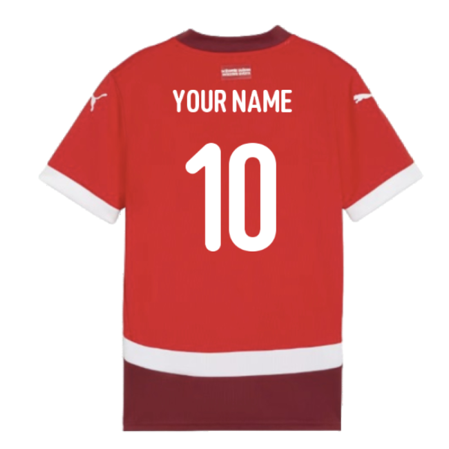 2024-2025 Home Shirt by Switzerland (Kids