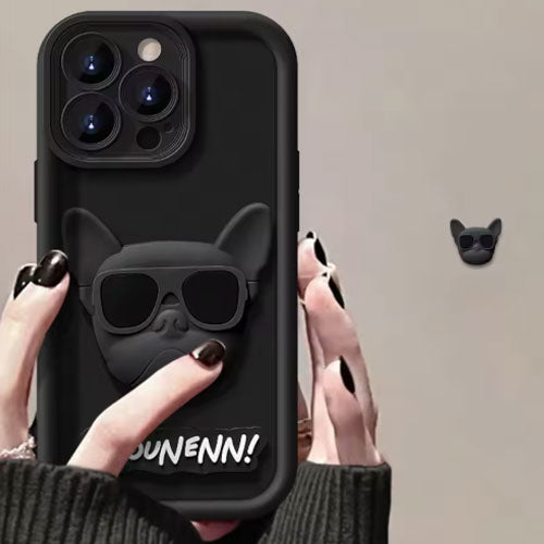 FrenCase French Bulldog Case iPhone – Clear Slim Protective Cover