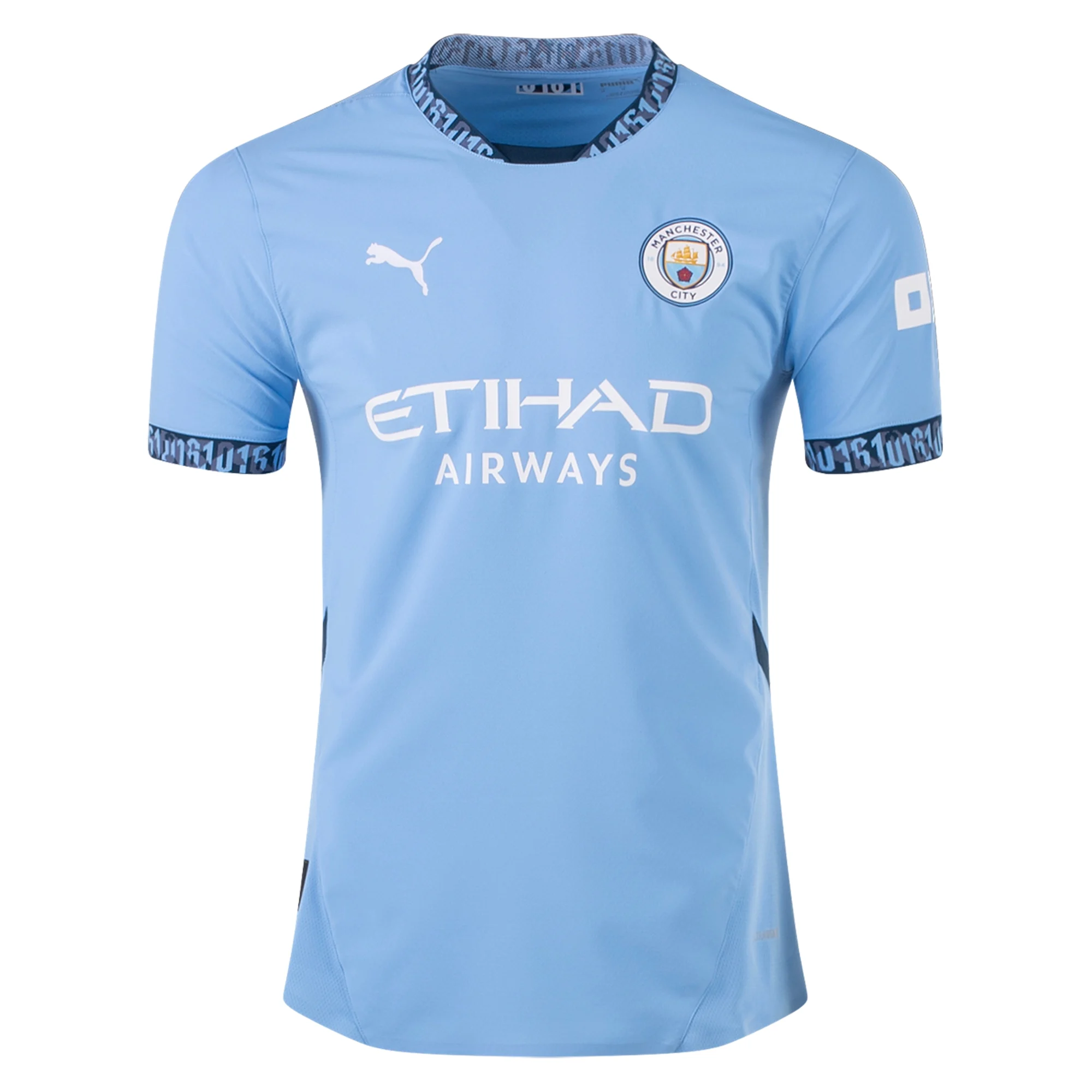 Manchester City Blue) 2024-2025 UCL Home Jersey – Authentic Shirt