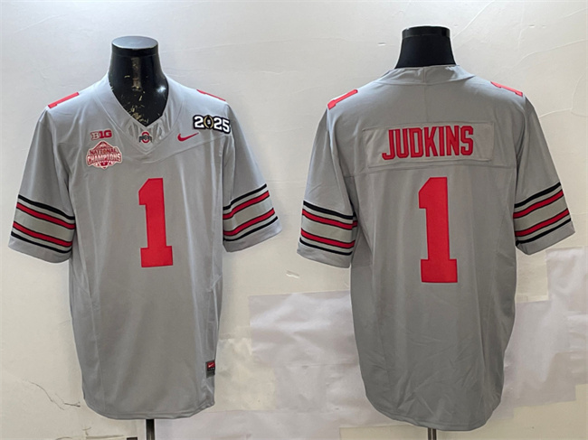 Men's Ohio St Buckeyes Game 2025 match worn Quinshon Judkins #1 game