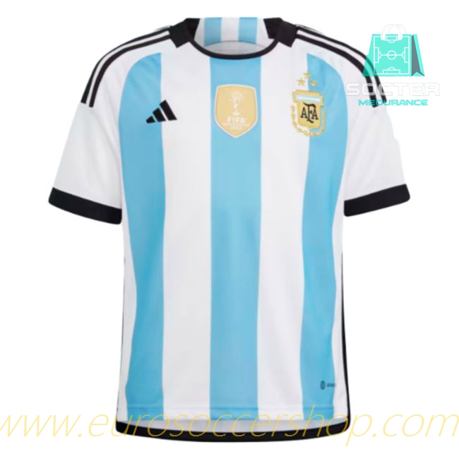 Argentina NT Home Football Shirt Premium Youth Version (MESSI 10)