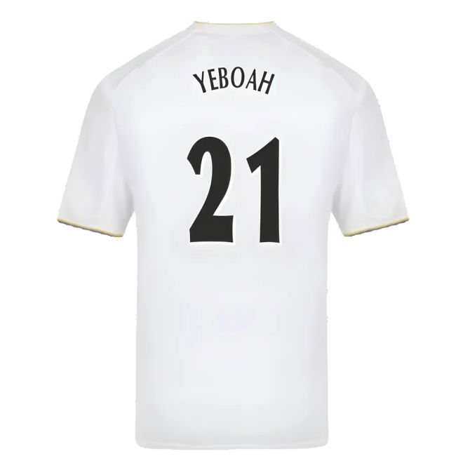 Leeds United 2001 Retro Shirt (Yeboah 21) | Timeless Design