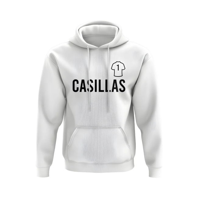 Iker Casillas Real Madrid Number Hoody ( - Premium - New- Trendy