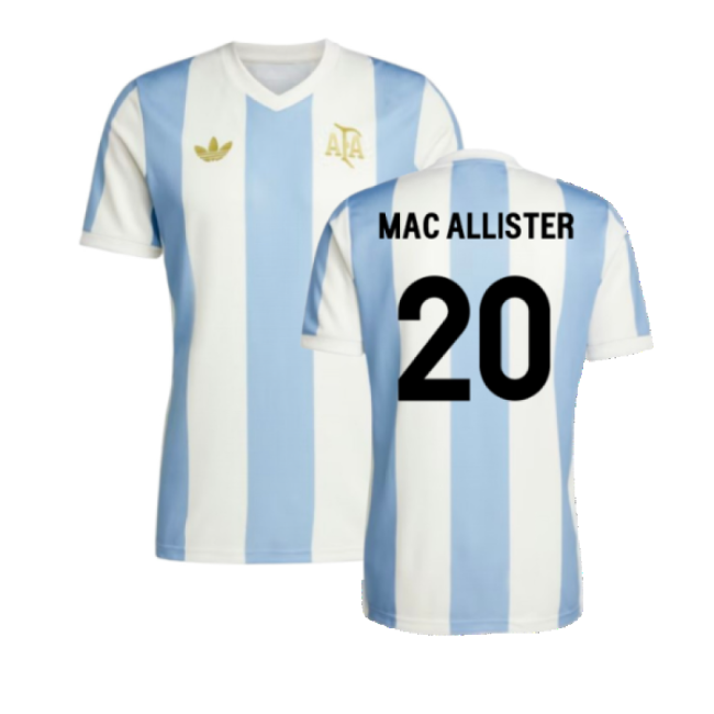 La Albiceleste 50th Anniversary Limited Edition Shirt (mac Allister