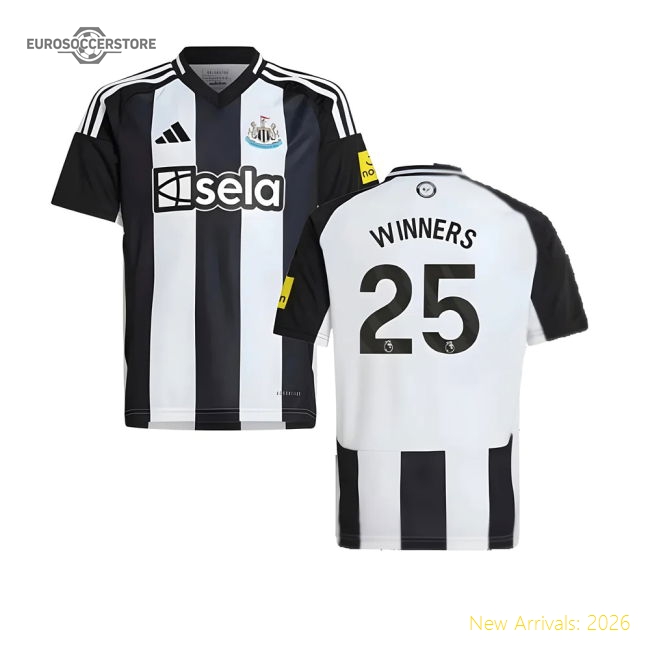 Gentle Newcastle Kids Winners Jersey 2024-2025 Flexible