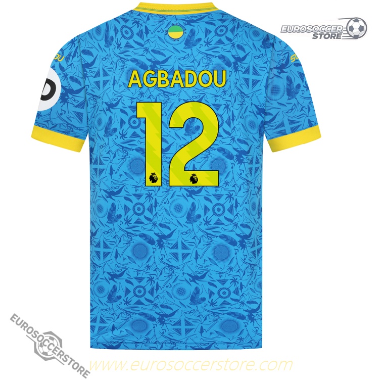 Wolverhampton Wanderers 25-26 Season Third Version AGBADOU 12 Football Jersey
