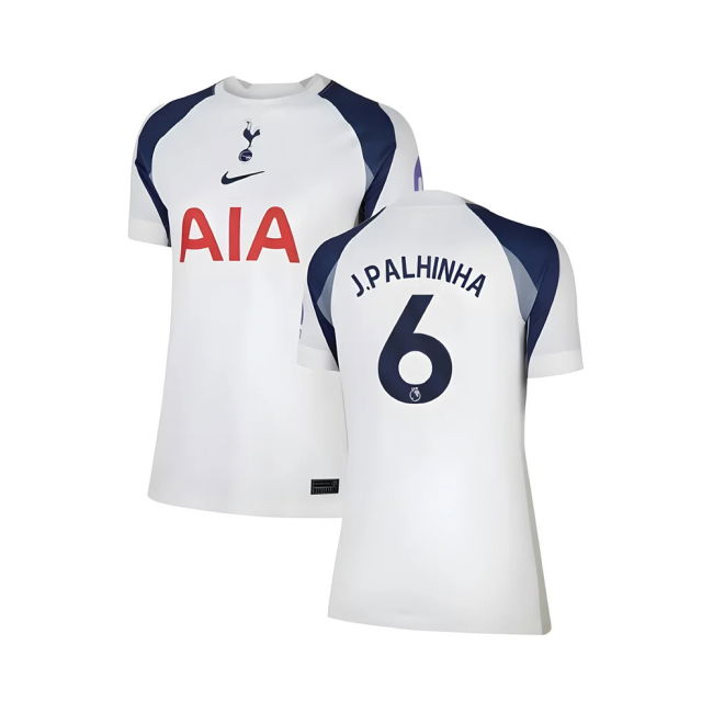 Premium Quality Fan Gear Spurs Tottenham Home Shirt Womens J Palhi...