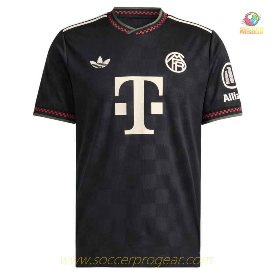 Football Team Jersey Bayern Munich Third 2025-26 Edition Kane
