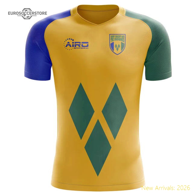 Excellent 2025-2026 St Vincent And Grenadines Home Concept Football