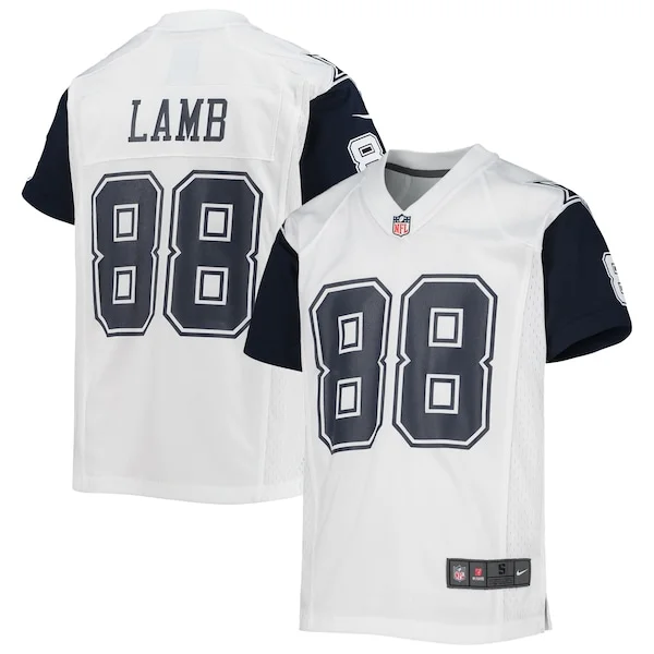 Pro-Level DAL Cowboys Game Jersey - White | NFL Fan Apparel | NFL Foot