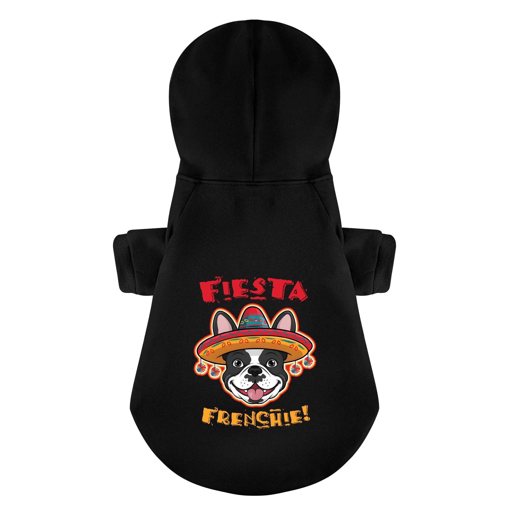 Premium Fiesta Frenchie! - Personalized French Bulldog Hoodies With F...