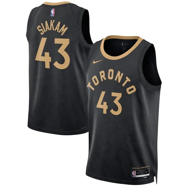 Pascal Siakam TOR Swingman Jersey - top-tier vintage - Black