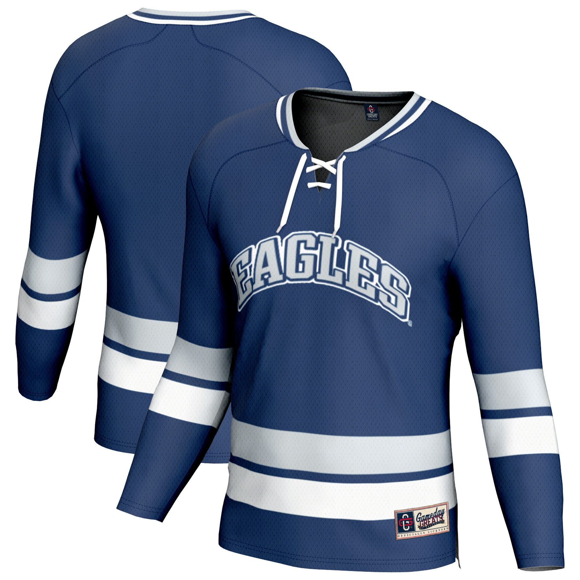 [DDG] Emory Eagles GameDay Greats Youth Hockey Jersey - Blue
