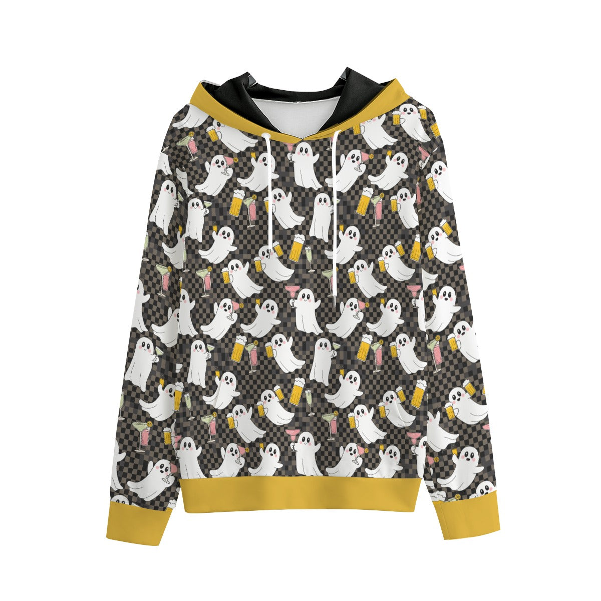 French Bulldog Ghost Human Hoodie Useful Frenchie Gear