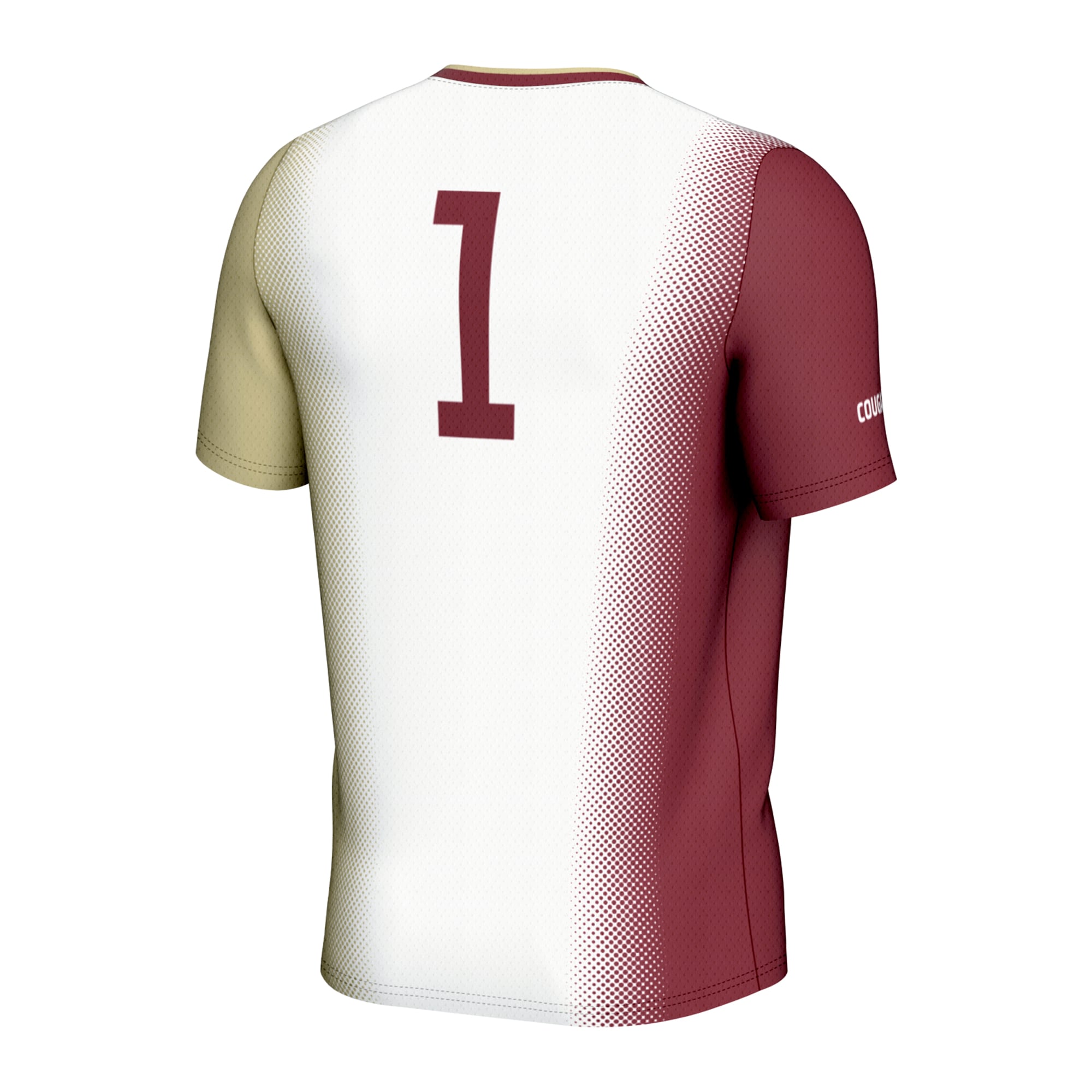 [ESK] Charleston Cougars GameDay Greats Unisex Lightweight Soccer Jersey - White