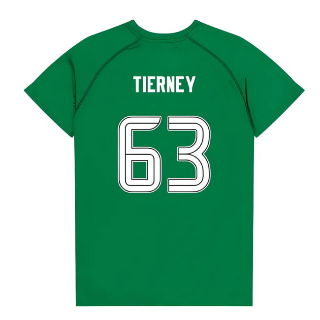 Celtic Fc Training Top Tierney 6 #3 Official Merchandise (v8)