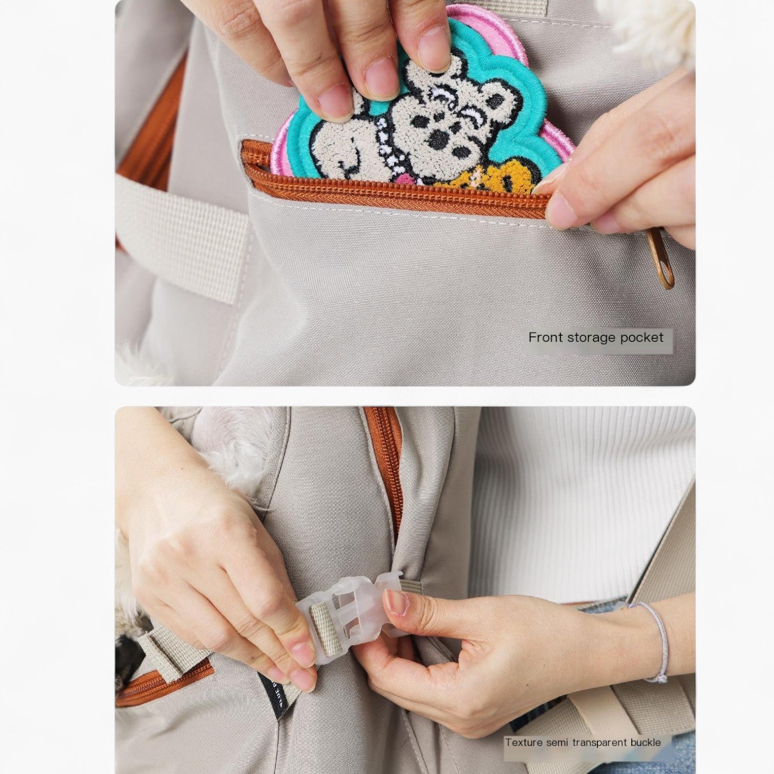 Premium Puptrek™ Frenchie Backpack Carrier – Breathable Secure Outdoo...