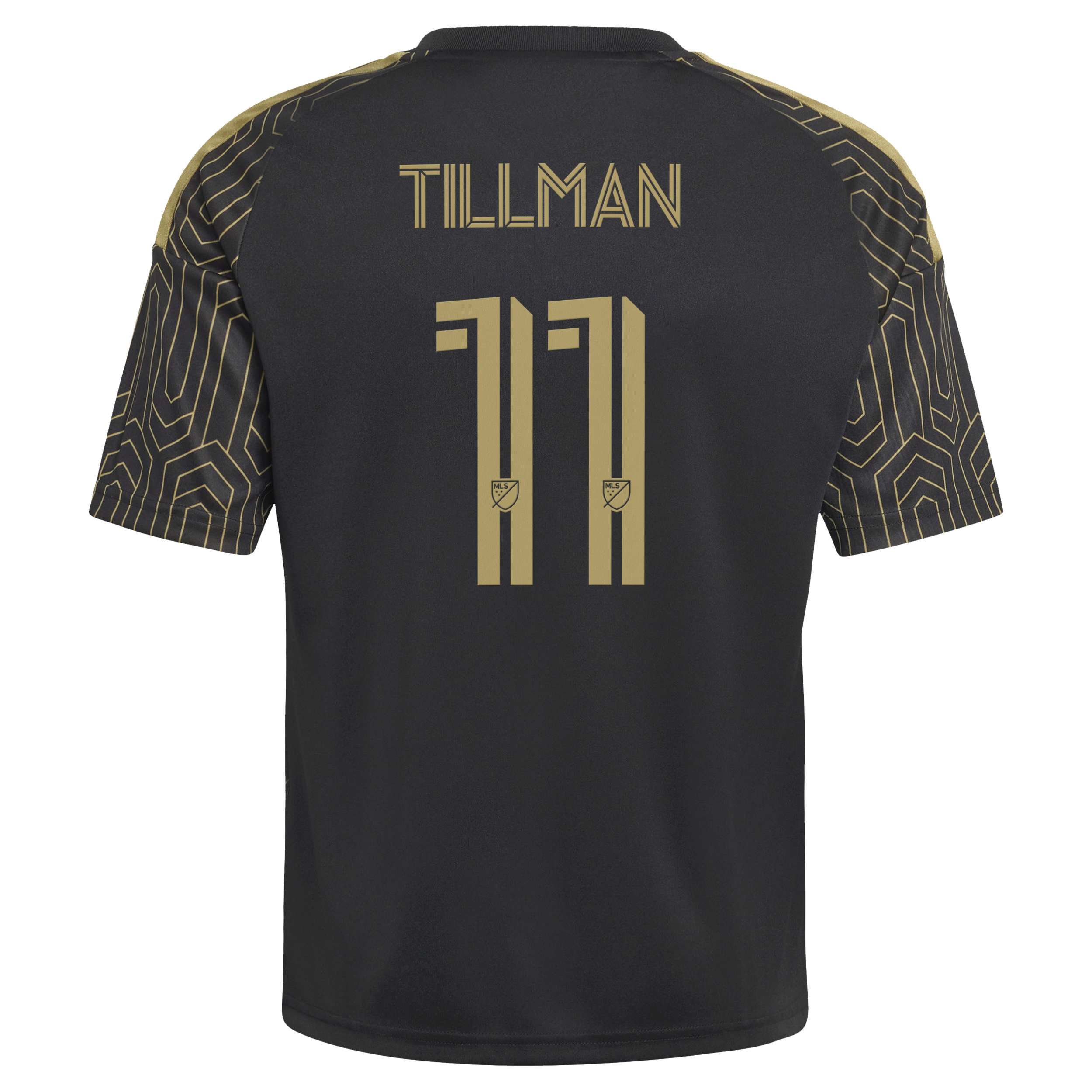 [JED] Timothy Tillman LAFC Youth 2026 Primary Kit Replica Jersey - Black
