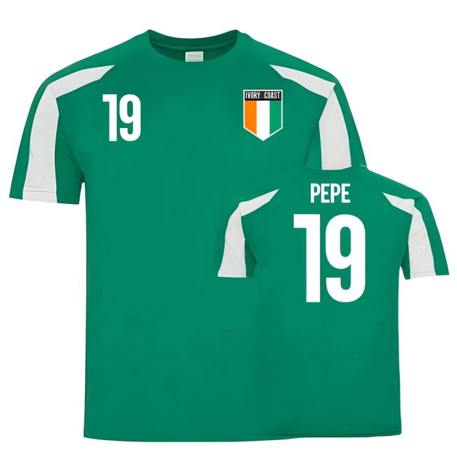 Elite Style Ivory Coast Training Pro Shirt 2025-2026 (Pepe 19)