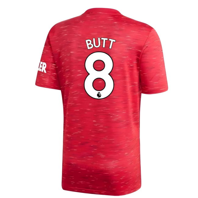 Pro Series Football Man Utd Adidas Home Football Shirt Butt #8 New...