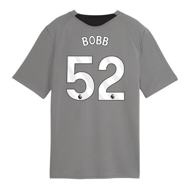 [DDJ] 2026-2027 Man City Training Jersey (Cast Iron) - Kids (Bobb 52)