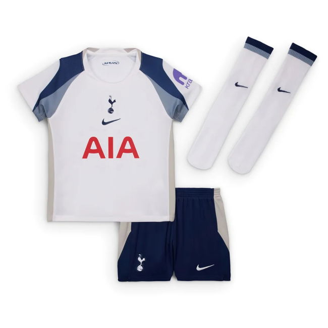 Tottenham Home Football Shirt 2025-20 - Spence 24 L M S Kids