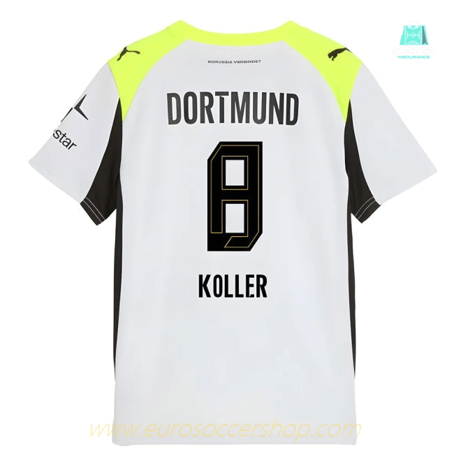 2025-2026 Borussia Dortmund Away Shirt (Kids) (Koller 8)