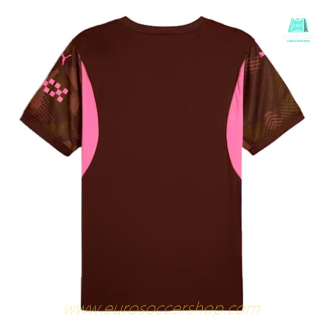 2024-2025 Man City Third Goalkeeper Shirt (Espresso Brown)