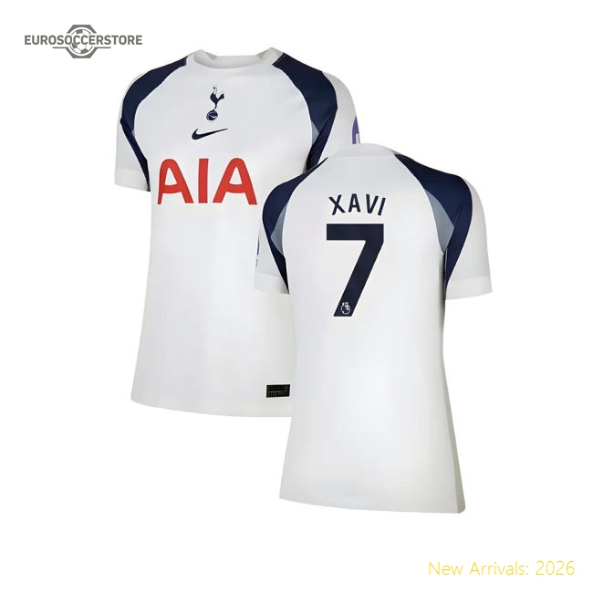 Tottenham Hotspur 2024-25 Home Fan Version For Women (Xavi Soccer Jersey