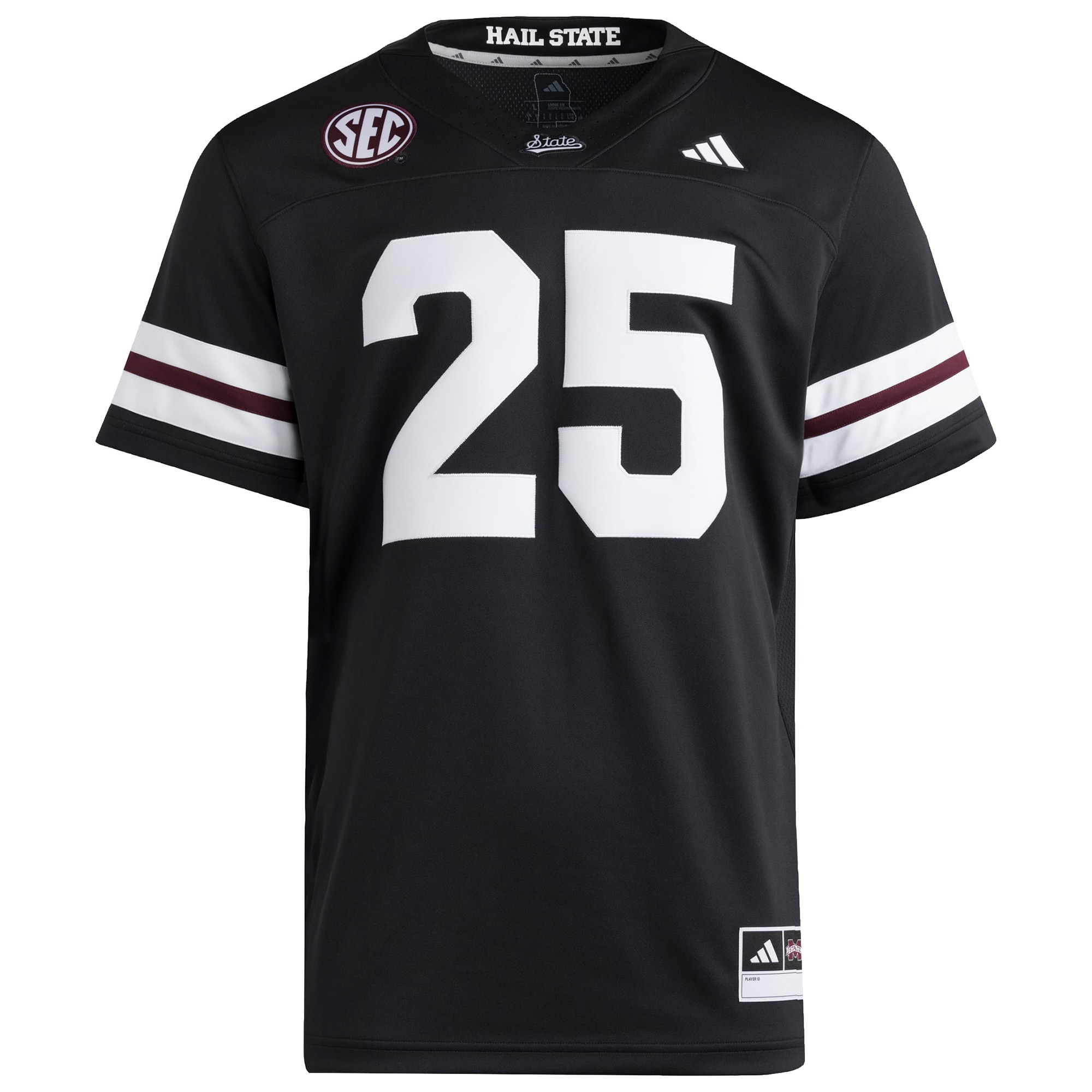[NJP] Mississippi State Bulldogs Premier Strategy Jersey - Black