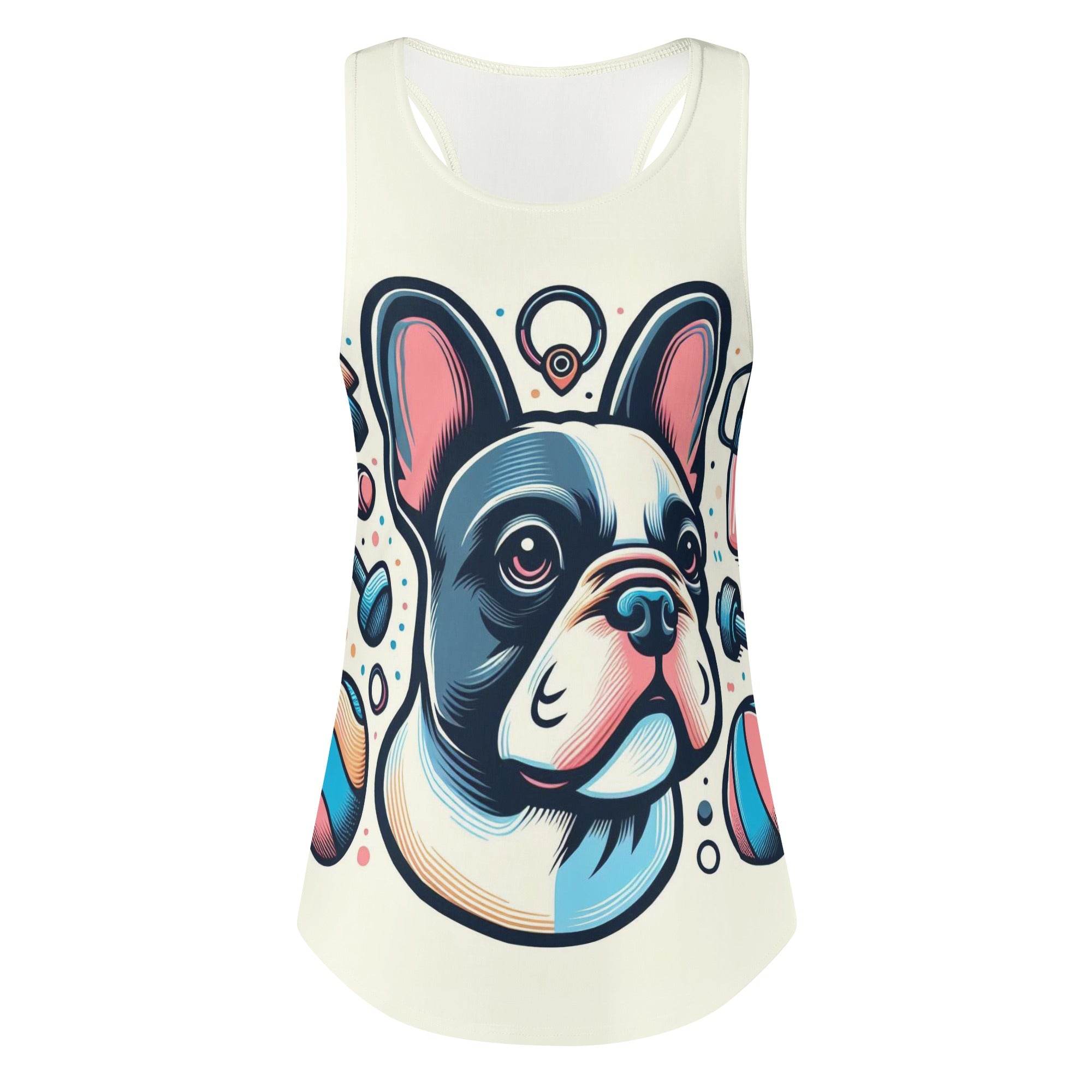 French Bulldog Lover Molly Women Tank Tops Trendy Everyday Top