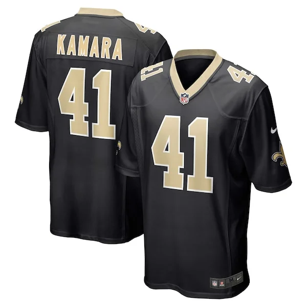 Performance New Orleans Saints Game Jersey - Premium Black NFL Fan ...