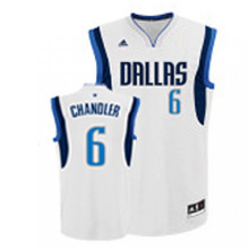 Mavericks White Revolution 30 #6 Jersey - Reasonably Priced NBA Fan Apparel