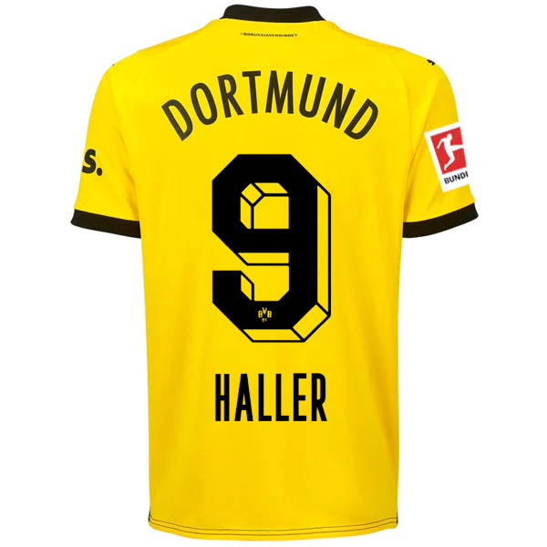 Borussia Dortmund Haller 2023-2024 Bun Home Jersey – Authentic Shirt