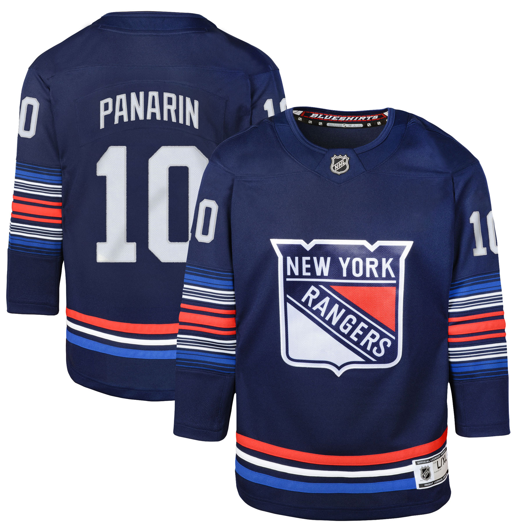 [SJH] Artemi Panarin New York Rangers Youth Alternate Premier Player Jersey - Navy