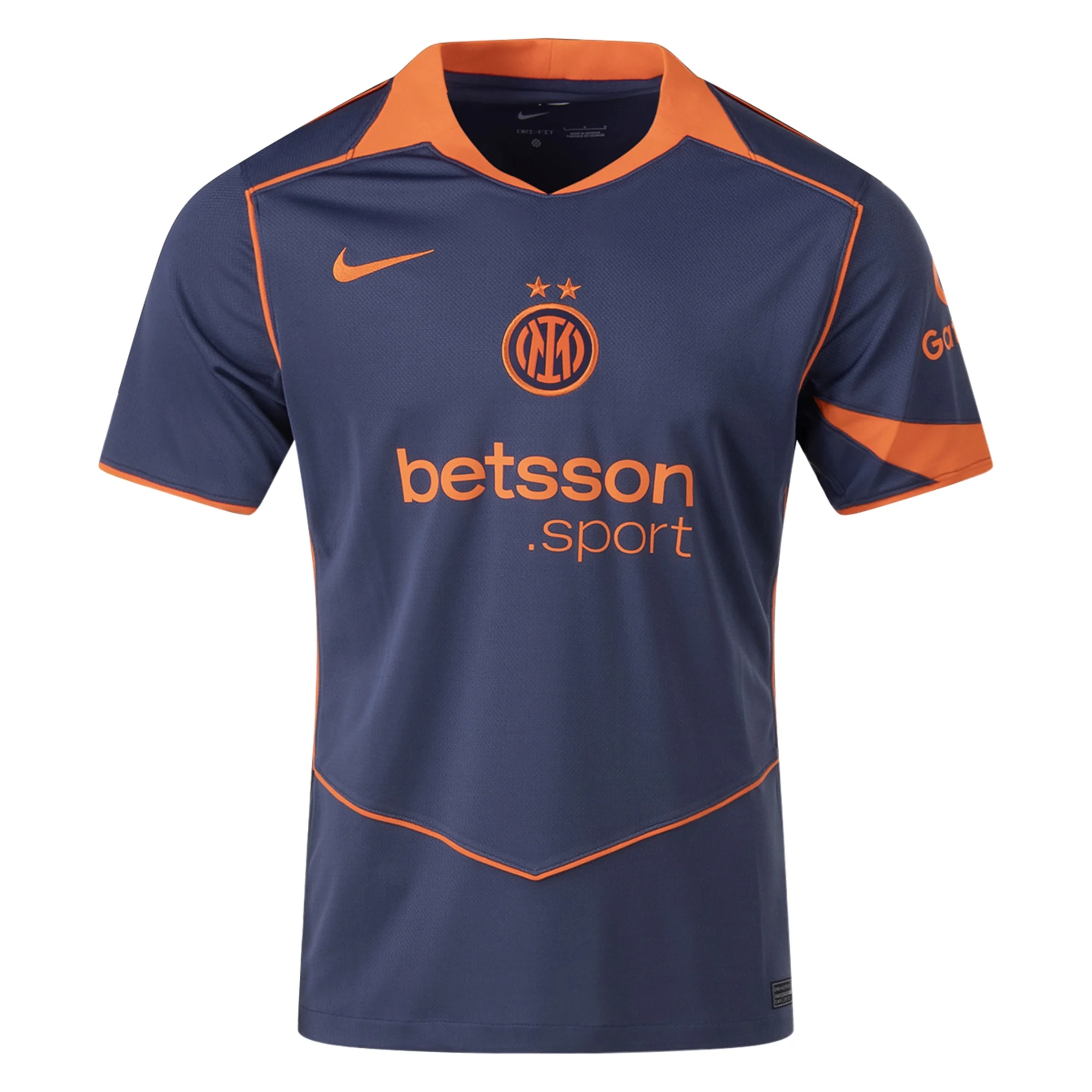 Inter Milan Orange) 2025-2026 UCL Third Jersey – Authentic Shirt