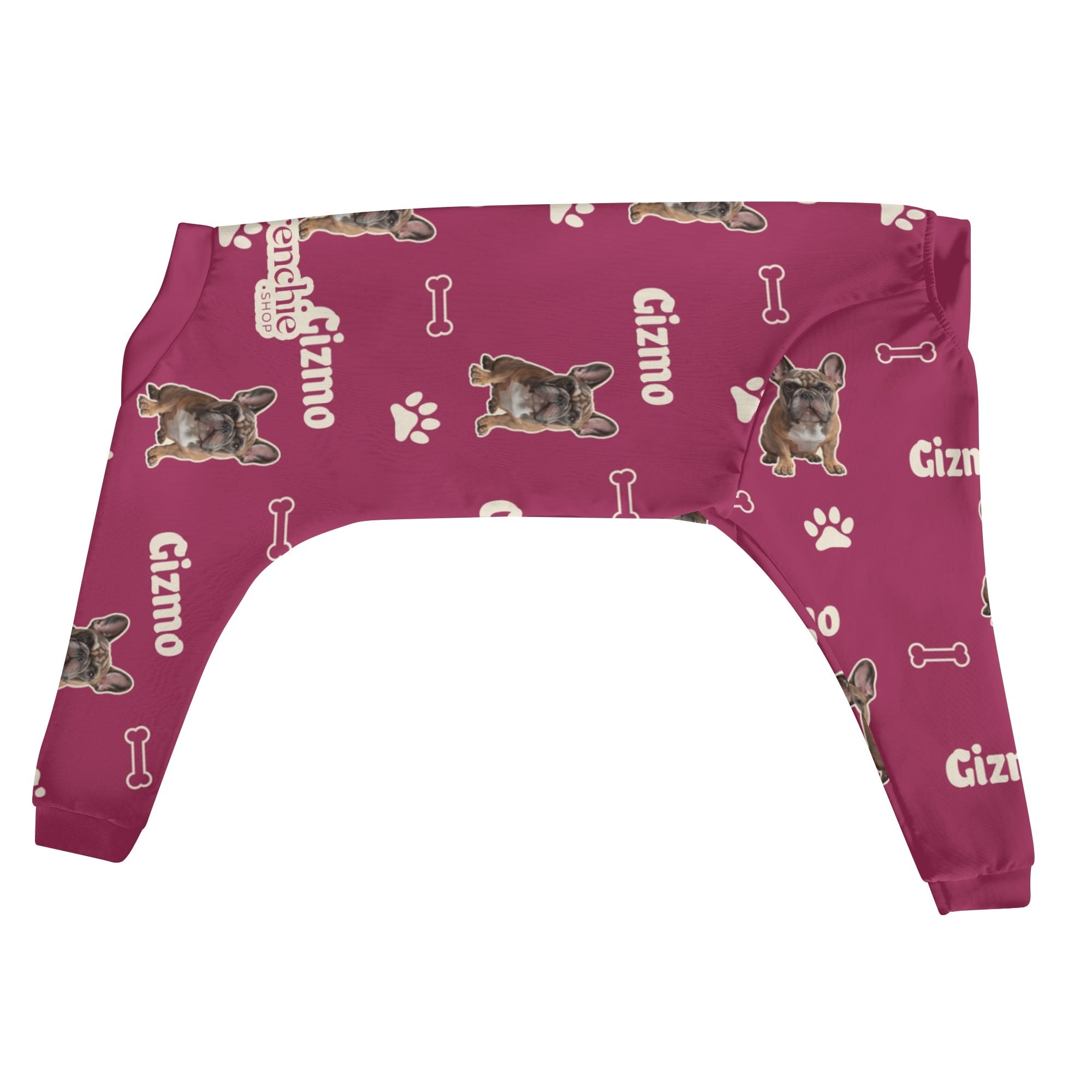 Rosie - Personalized French Bulldog Pajamas with Your Frenchie’s Name & Picture – Ultra-Soft, Cozy, and Adorably Unique