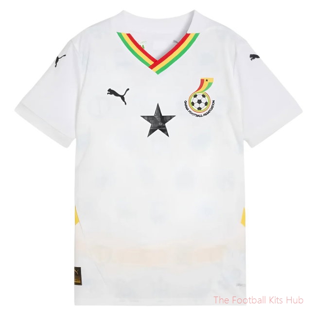 2024-2025 Ghana Home Shirt (Kids)
